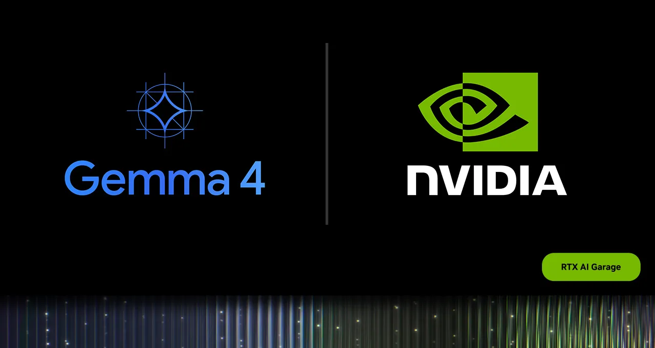 NVIDIAによるGemma 4のRTX最適化を紹介する記事のサムネイル