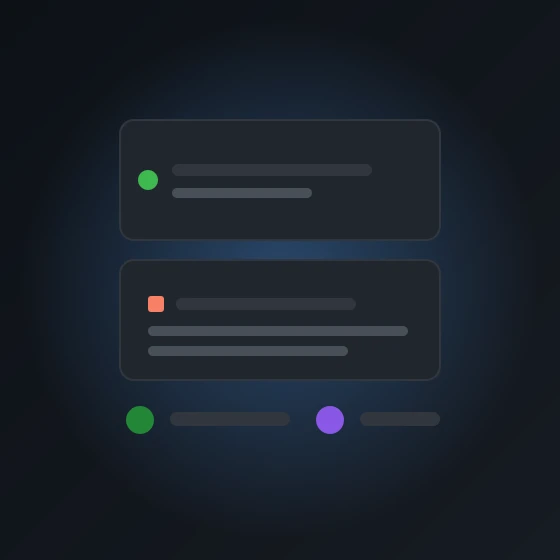 GitHub Issueサイドバーとプロジェクトカードをイメージしたビジュアル